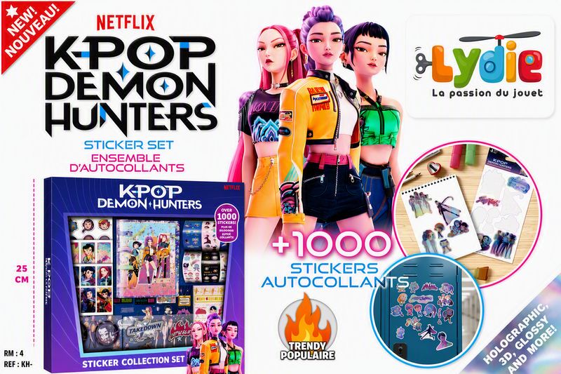 Ensemble de collection d'autocollants KPop