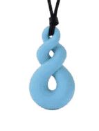 Collier mâchouilleur torsadé