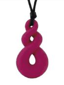 Collier mâchouilleur torsadé