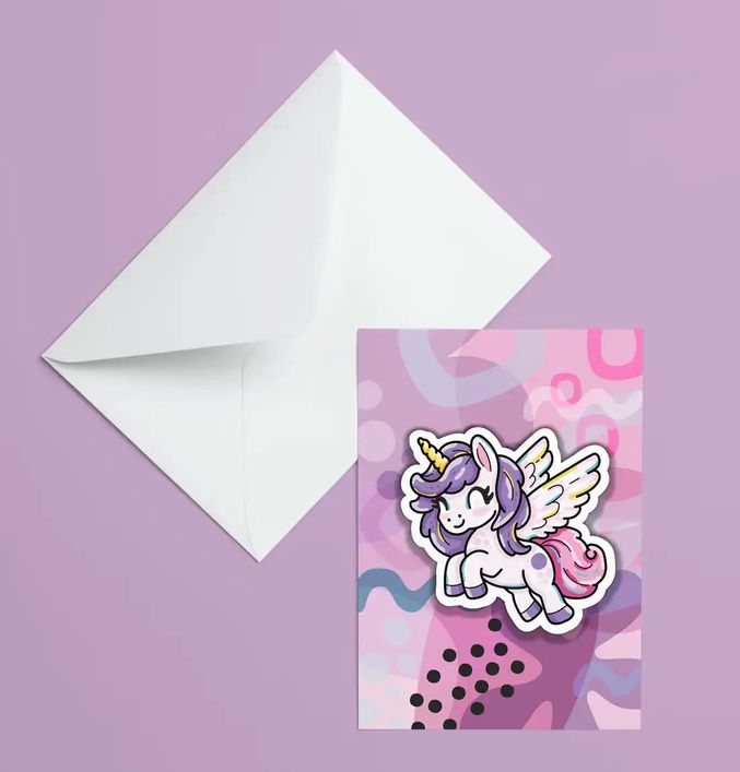 Carte de souhaits Pico tatoo - Vinyle-Pouliche