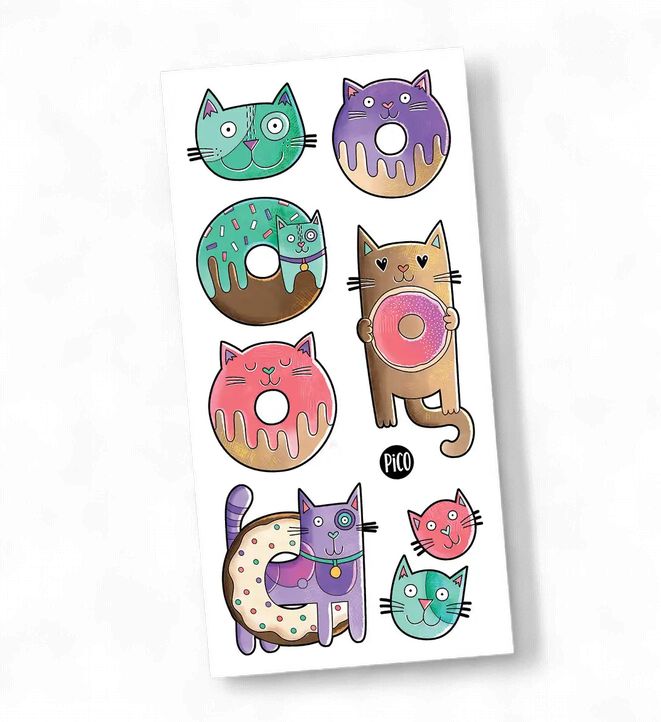 Pico tatoo - Les chats-beignes