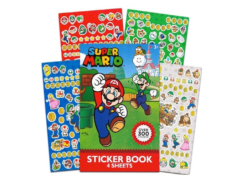 Super Mario - Livre d'autocollants