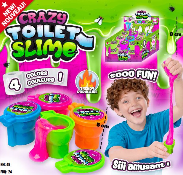 Crazy Slime toilette