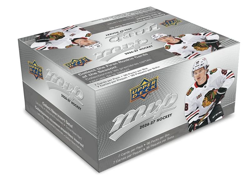 2026-27 Upper Deck MVP Hockey Retail Box