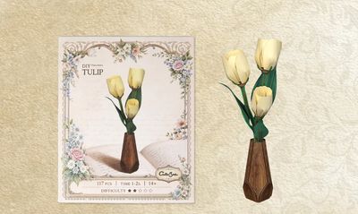 DIY Flora series - Tulipe