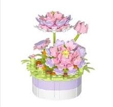 Mini bricks - Pot de fleur Lotus