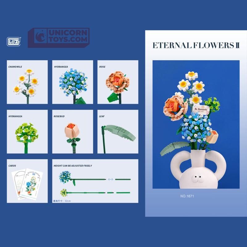 LOZ Block - Bouquet de camomille