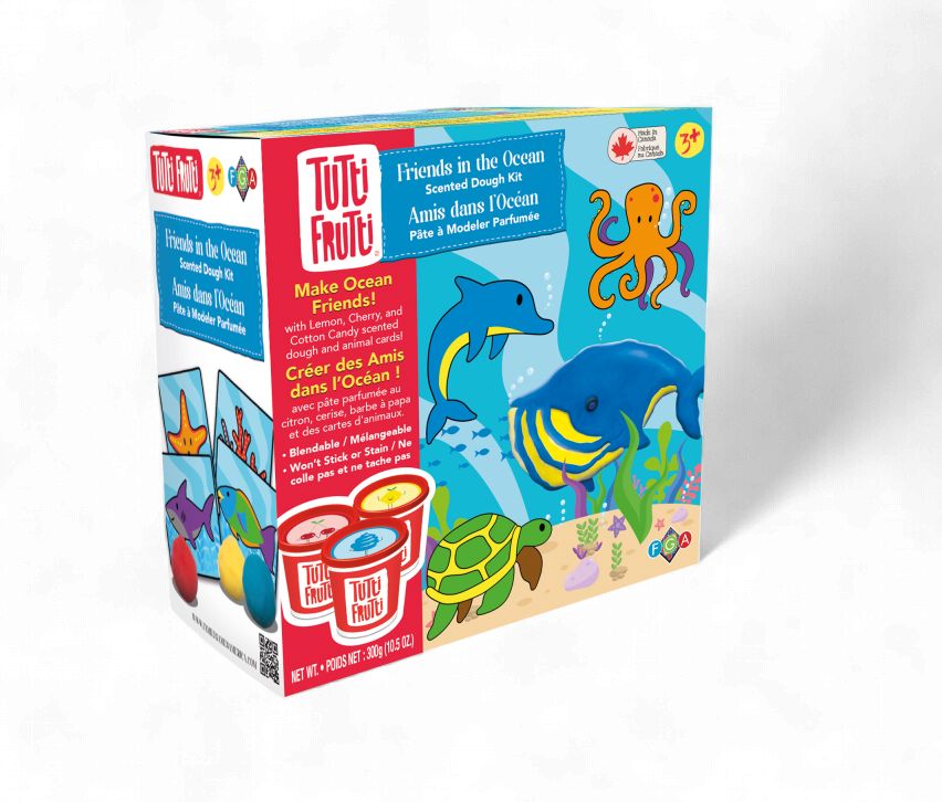 Pâte à modeler Tutti Frutti - Amis dans l'océan