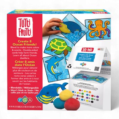 Pâte à modeler Tutti Frutti - Amis dans l'océan