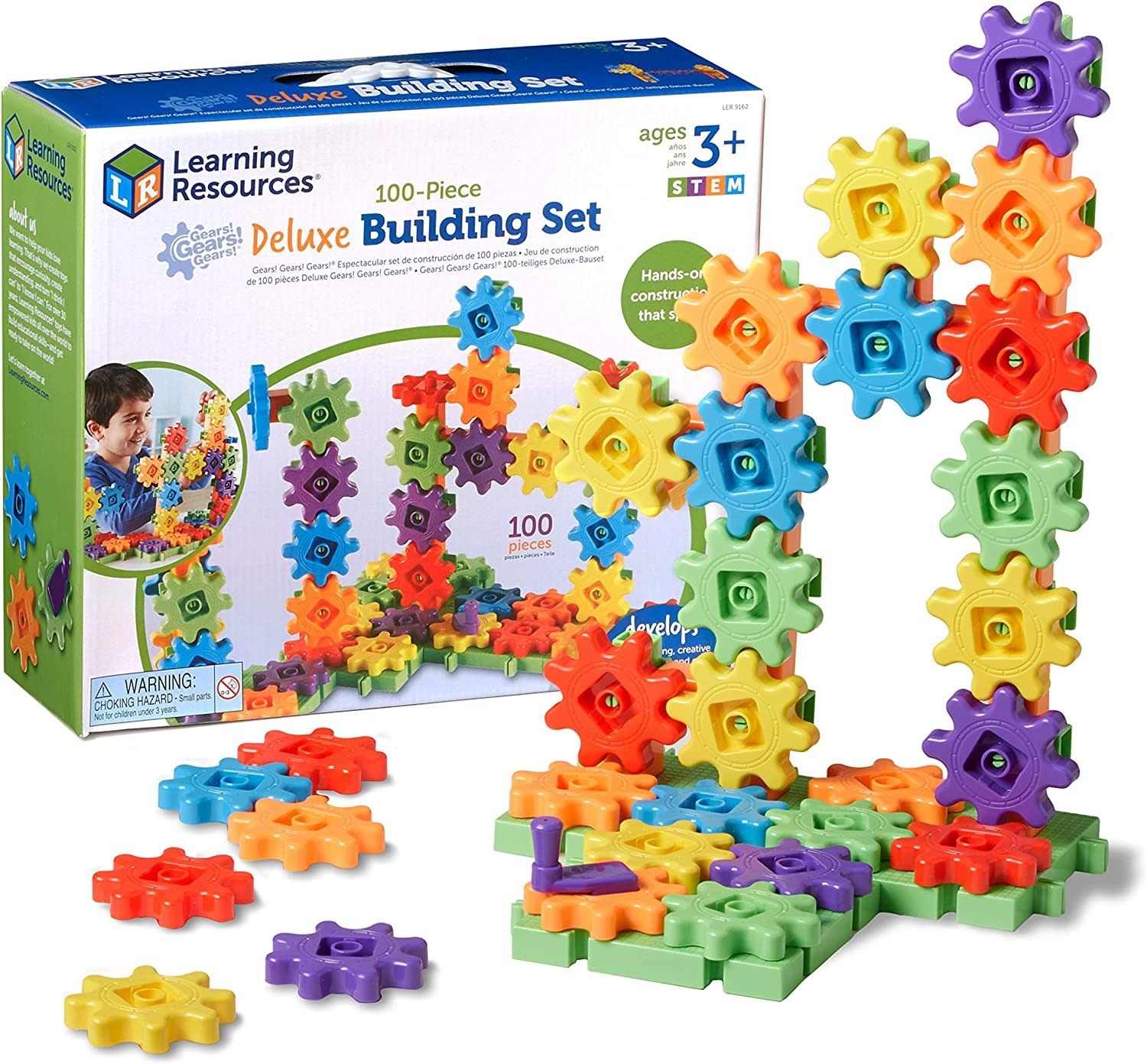 Learning Resources - Ensemble de construction Gears! Gears! Gears! Deluxe