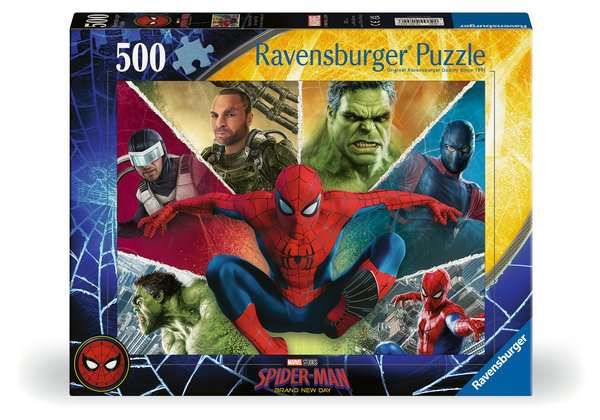 Casse-tête 500 pièces Ravensburger - Spider-Man: Brand New Day
