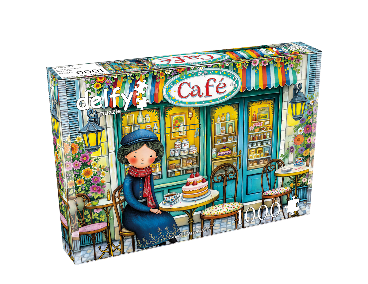 Casse-tête 1000 pièces Delfy - Small Paris Café