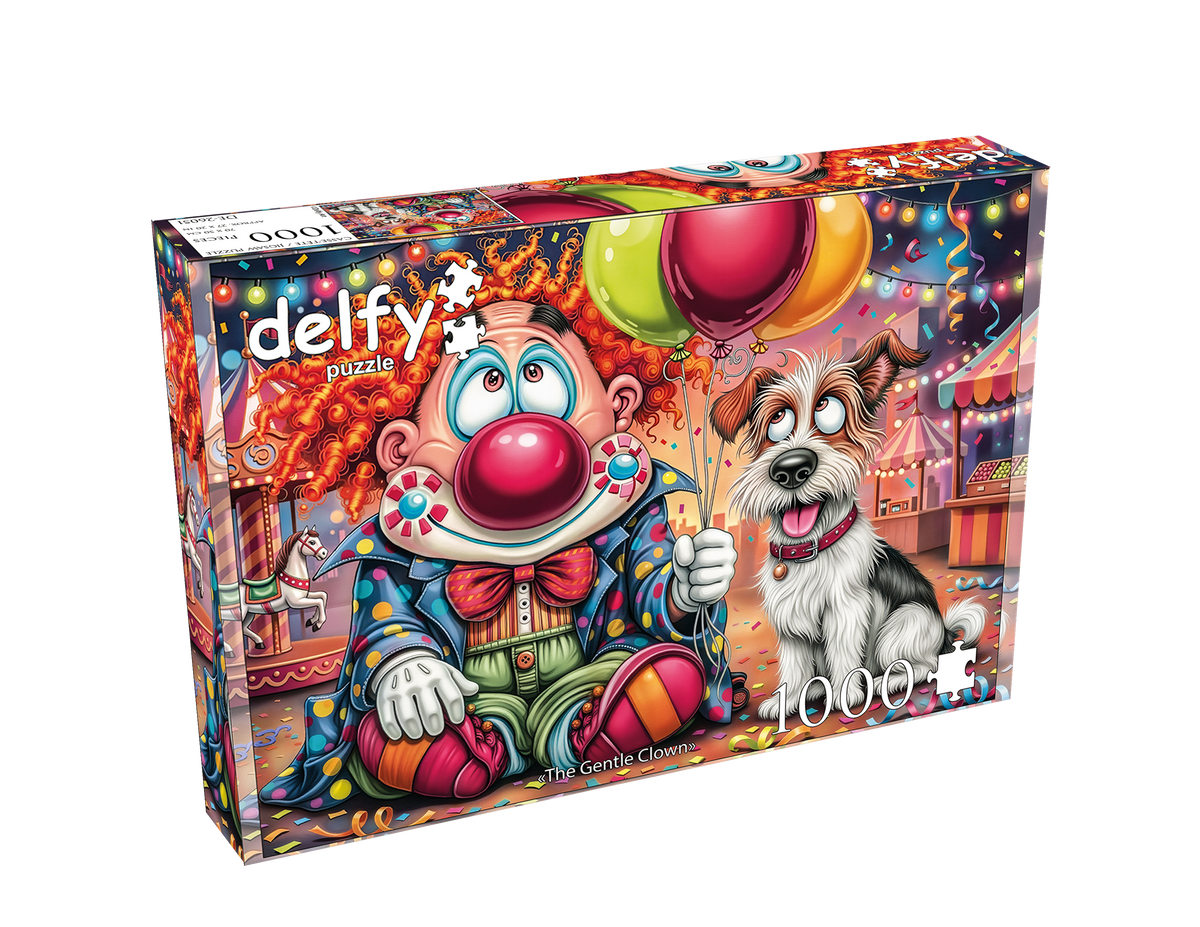 Casse-tête 1000 pièces Delfy - The Gentle Clown