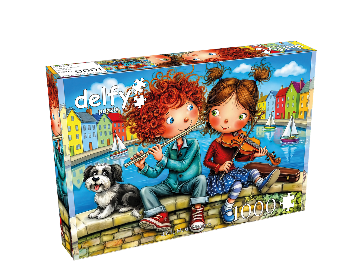 Casse-tête 1000 pièces Delfy - Little Music Makers