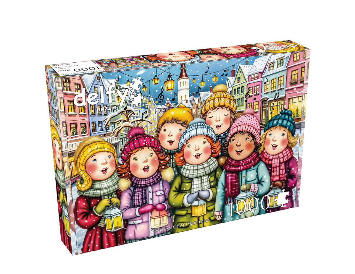 Casse-tête 1000 pièces Delfy - Winter Choir Harmony