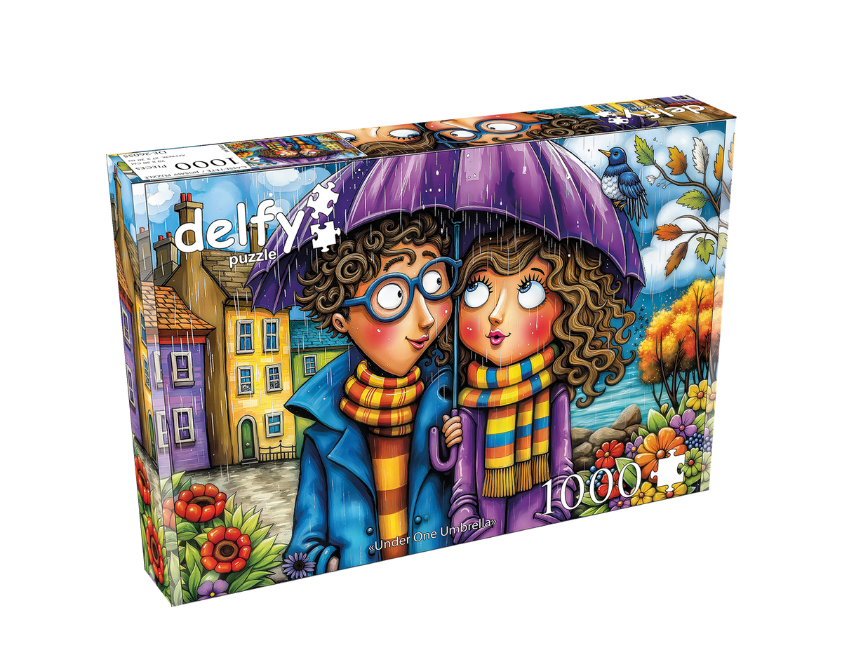 Casse-tête 1000 pièces Delfy - Under One Umbrella