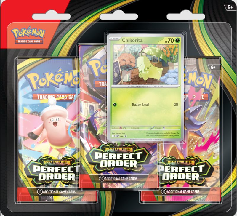Pokémon ME03 Perfect Order 3pk Blister