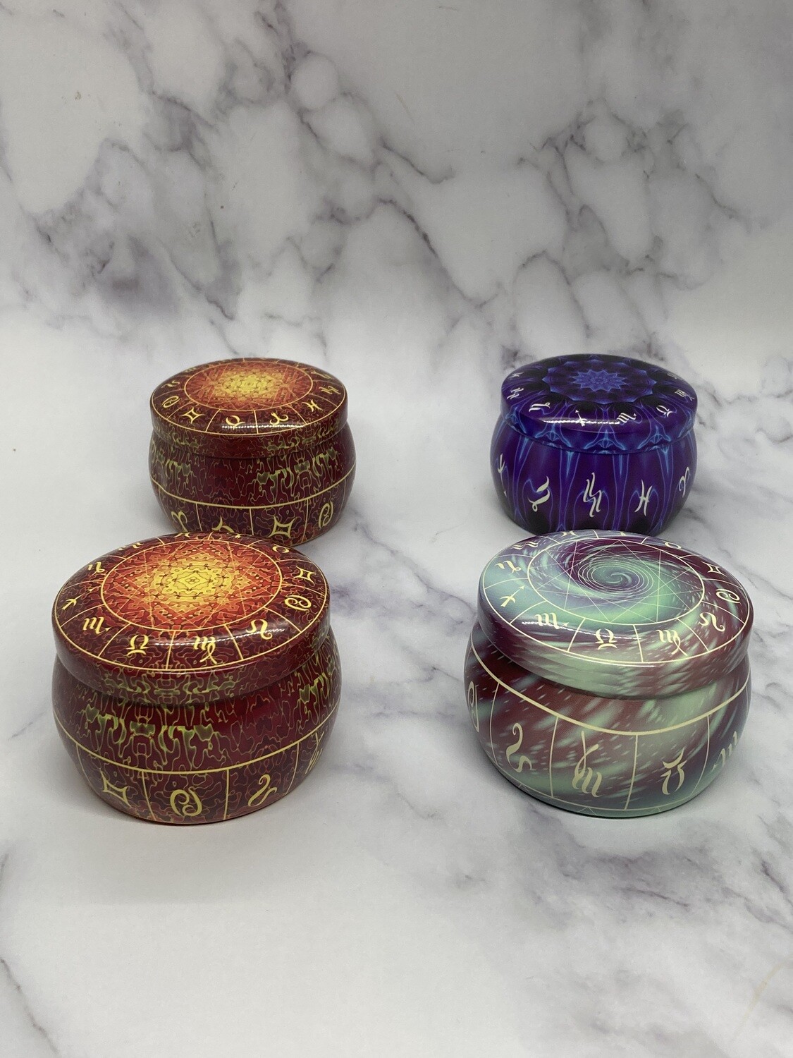 Soy Candles ZODIAC Tin Can 4 oz - 3 for $20 LIMITED EDITION