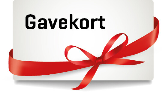 GAVEKORT - VALGFRI BELØP