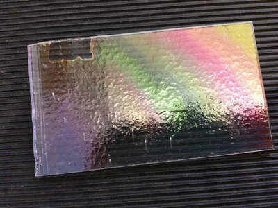 COE90 Tynn Dikroisk på klar "Rainbow"