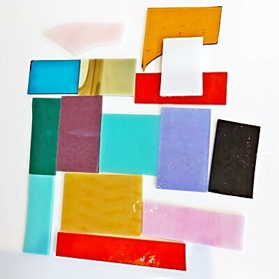 COE90 Scrap pieces 250 gram