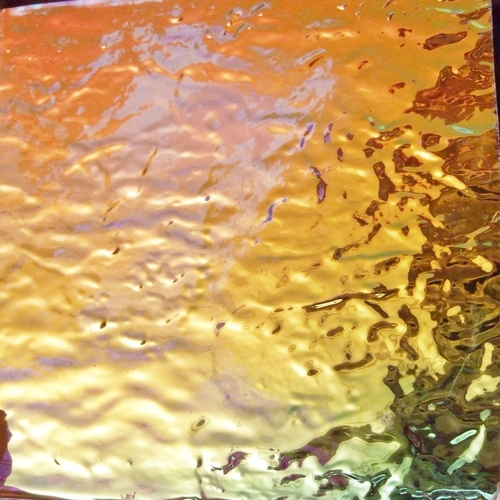 Uroboros Rainbow Granite dikroitisk på klar