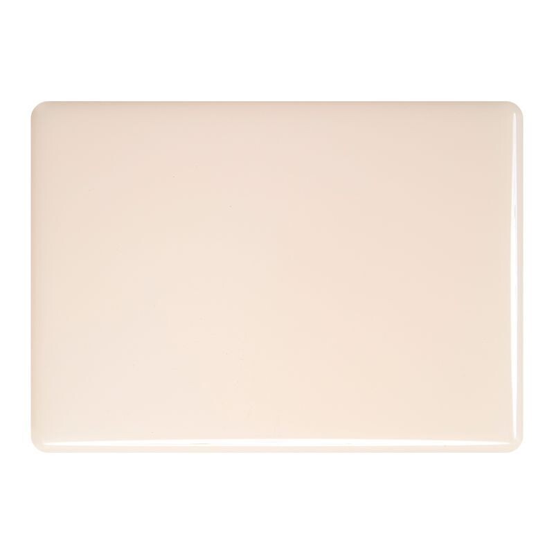 Bullseye Light Peach Cream Opal