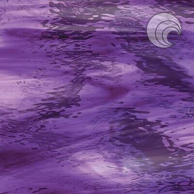 Deep Violet/Pale Purple Waterglass® (System96 Fusible)