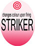 Bullseye Pink Opal Striker