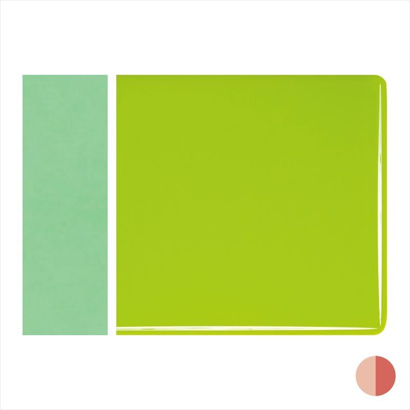 Bullseye Spring Green Opal
