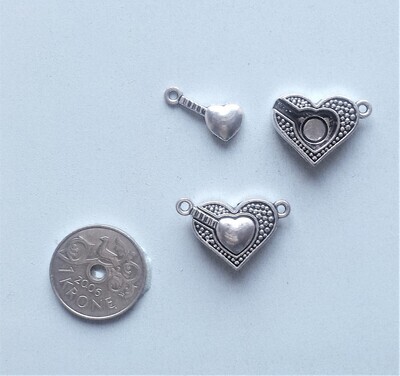 Magnet clasp Heart