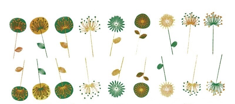 Meadow Flowers decals, Velg: Decal 1