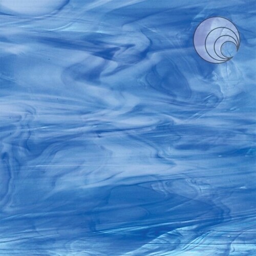 Sky Blue, Dark Blue/White (System96 Fusible)