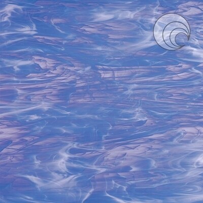 Pale Blue/White Wispy (System96 Fusible)