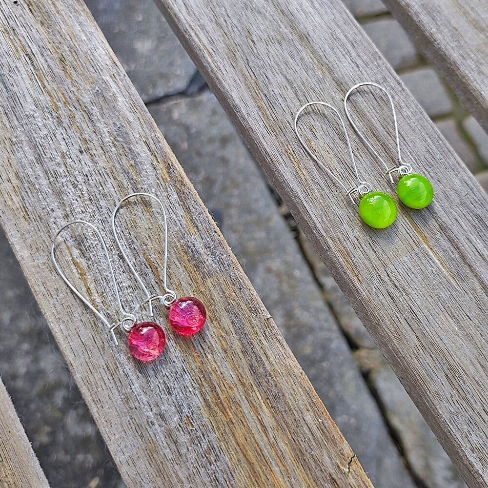 This Seasons Glass Earrings