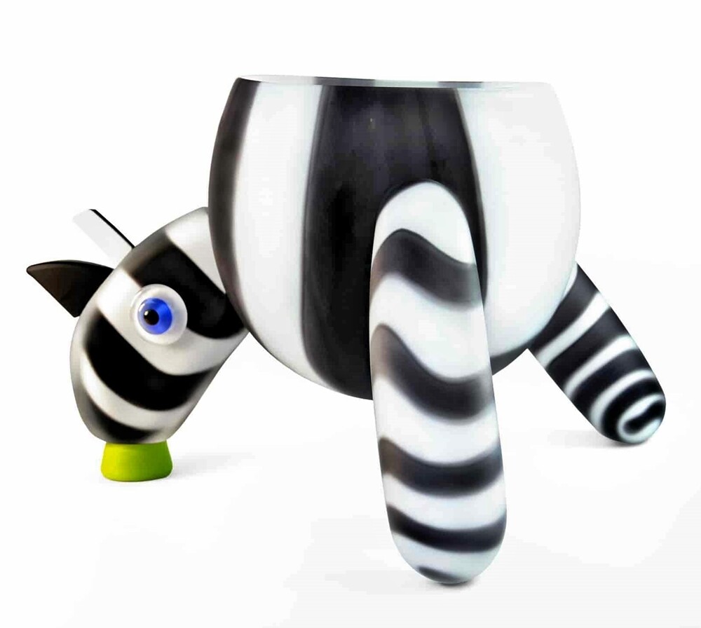Zebra Sculpture / Vase