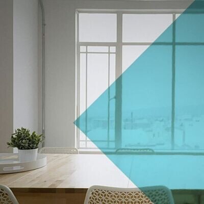 Caribbean Blue Transparent (System96 Fusible)
