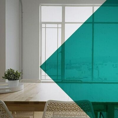 Teal Green Transparent (System96 Fusible)