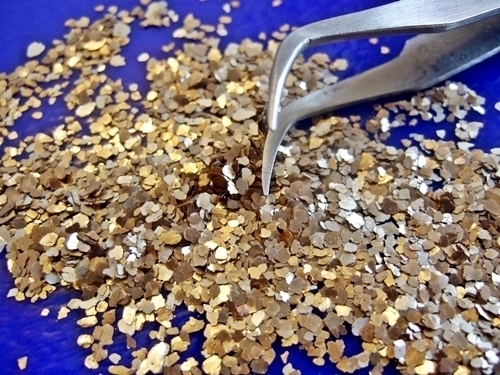 Gold and Silver flakes