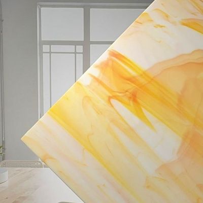White/Orange Opal (System96 Fusible)