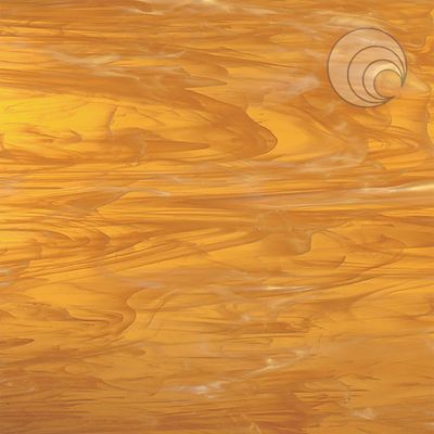 Light Amber/White, wispy (System96 Fusible)