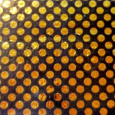 COE90 Laser Etched &quot;Dots&quot; på sort