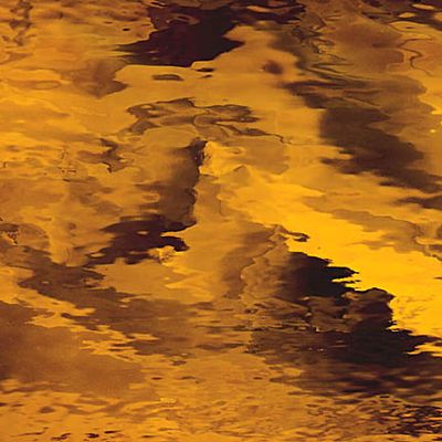 Medium Amber Waterglass