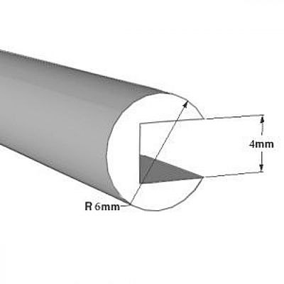 C-Bly rund 6 mm