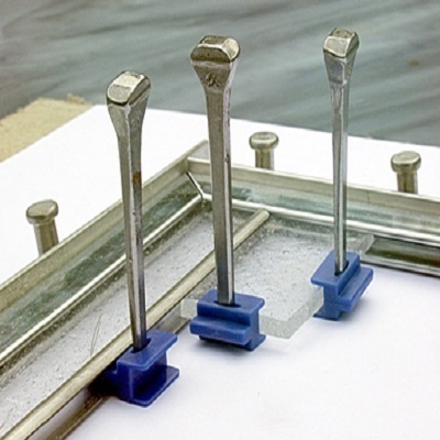 Lead &amp; Glass stop blocks