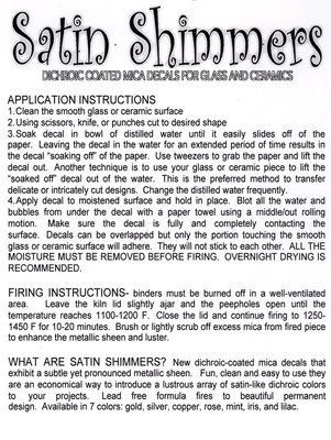 Instructions