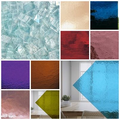 Ass. Transparent Mosaikk Glassavkapp, 100 gram