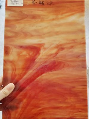 Kokomo Red White Semi Opal