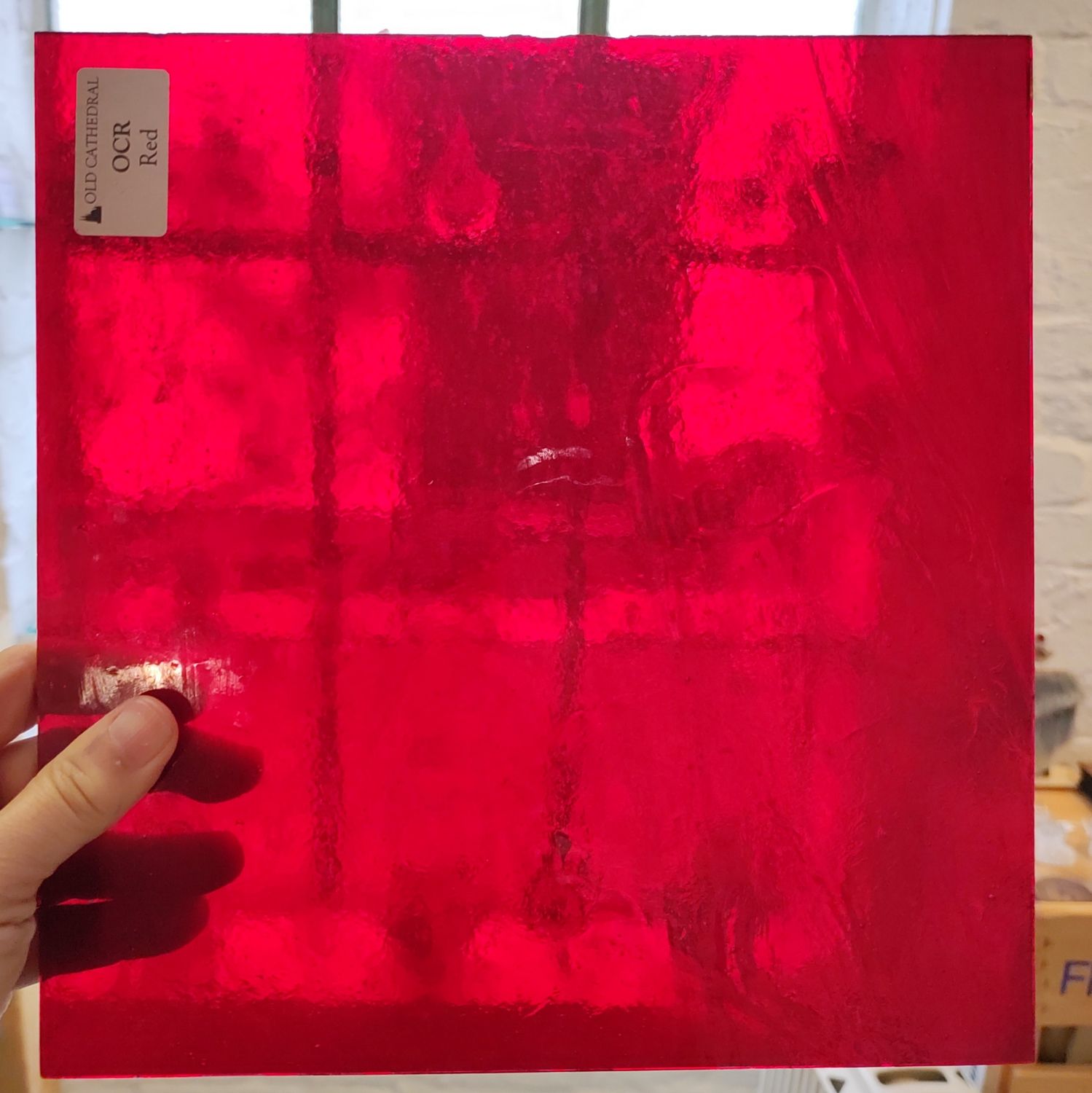 Cherry red transparent