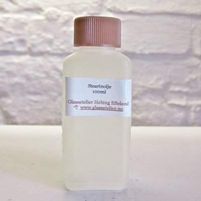 Stearinolje til blyglass (soldering oil) Stearinolje til blyglass (soldering oil)